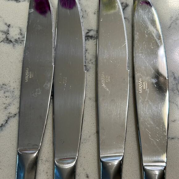 Lot of Mikasa Bravo Stainless Flatware As Pictured 11 Pieces - Picture 12 of 16